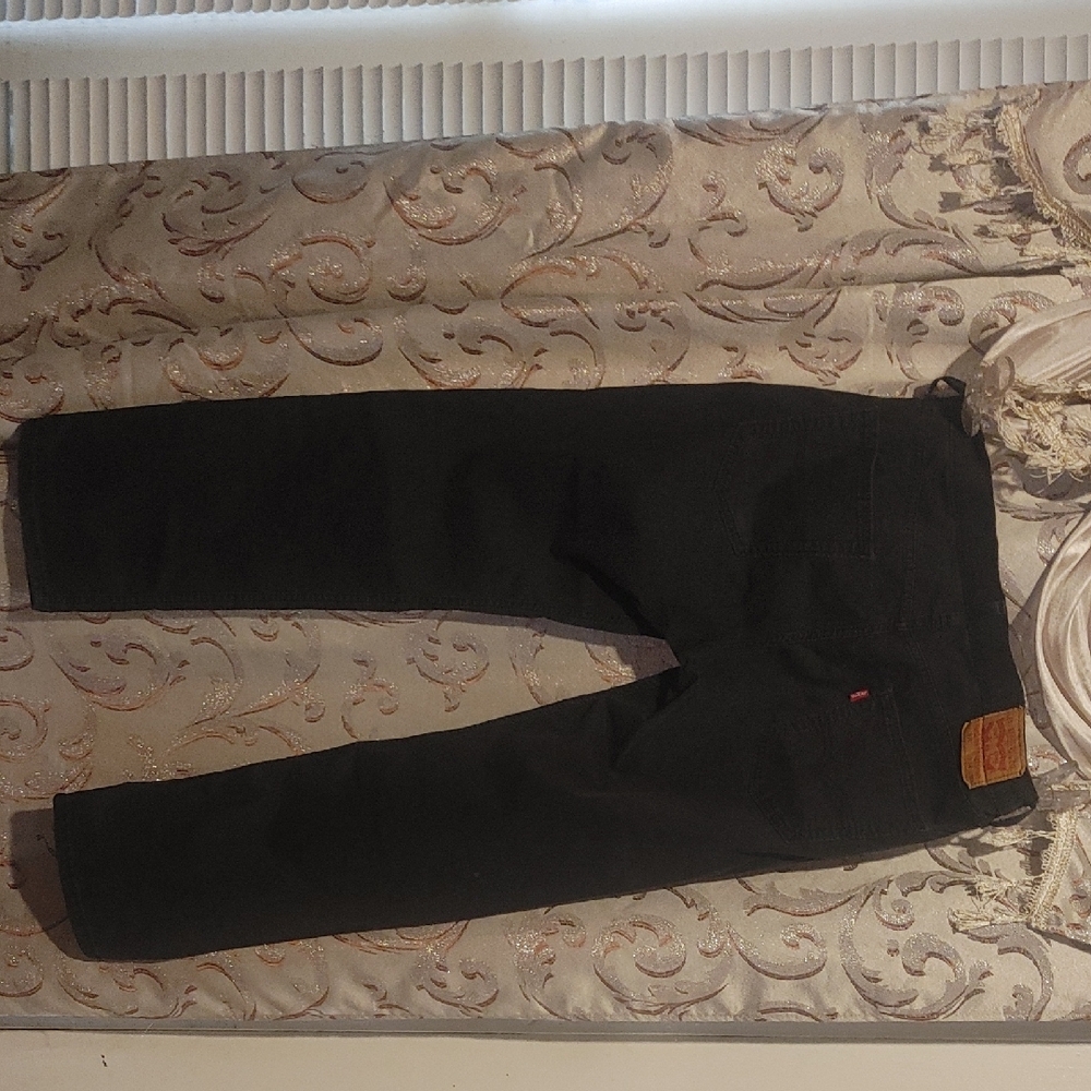 Levi's Black 514 Men's Straight-Leg Jeans Waterless